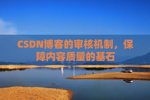 CSDN博客的审核机制，保障内容质量的基石